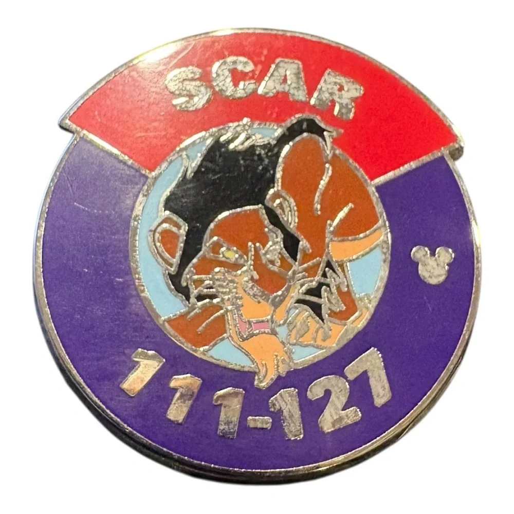Disney Hidden Mickey Pin Lot Scar, Figment & Baseball Player Set J18